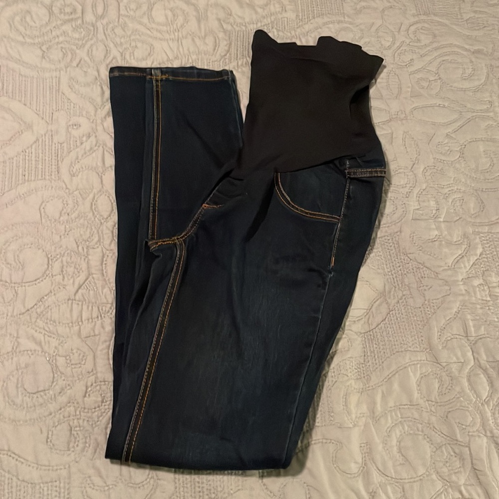 Jessica Simpson XS Dark Wash Maternity Jeans
